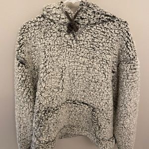 Express Mens Sherpa Hoodie 